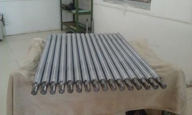 Disesuaikan Chrome Disepuh Hydraulic Cylinder Piston Rod Dengan Heat Treatment
